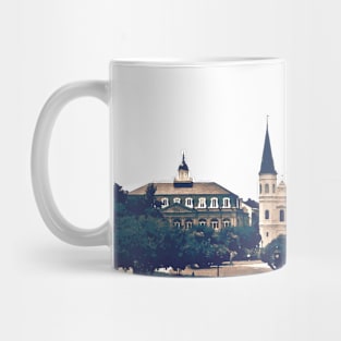 New Orleans Jackson Square Iconic Nola French Quarter Cityscape Travel Lifestyle Mug